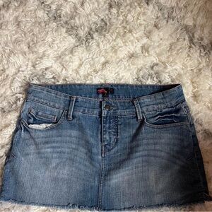 Forever 21 Blue Denim Mini Skirt